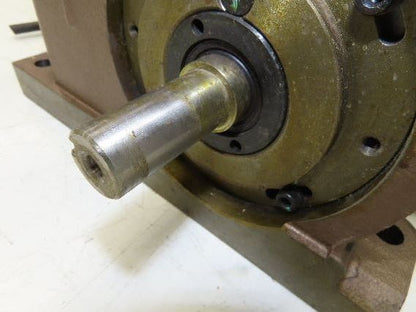 CKD RGIT080-004300S1F1 Rotary Indexer Table 4-Stop w/Torque Limiter 230V 30:1