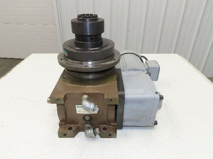 CKD RGIT080-004300S1F1 Rotary Indexer Table 4-Stop w/Torque Limiter 230V 30:1