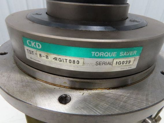 CKD RGIT080-004300S1F1 Rotary Indexer Table 4-Stop w/Torque Limiter -No Drive-