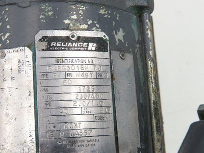 Blackmer XL1.5A 1.5" Sliding Vane Pump Reeves Variable Speed Drive .5Hp 230/460V