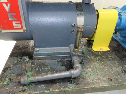 Blackmer XL1.5A 1.5" Sliding Vane Pump Reeves Variable Speed Drive .5Hp 230/460V