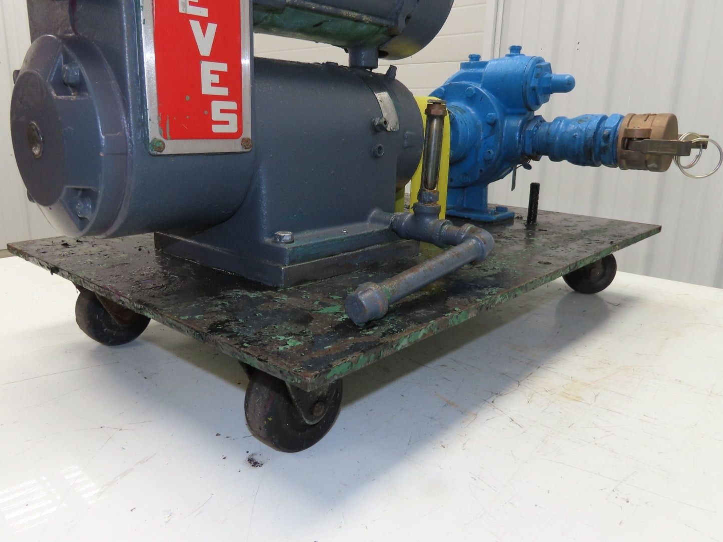 Blackmer XL1.5A 1.5" Sliding Vane Pump Reeves Variable Speed Drive .5Hp 230/460V