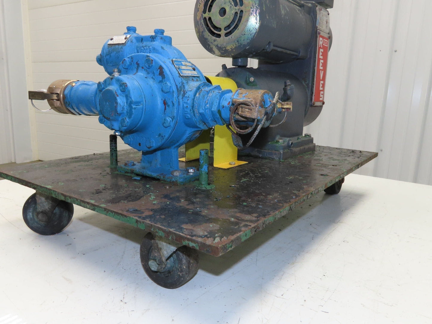 Blackmer XL1.5A 1.5" Sliding Vane Pump Reeves Variable Speed Drive .5Hp 230/460V