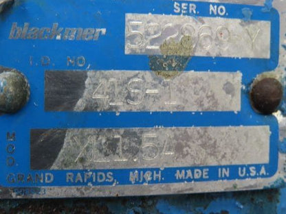 Blackmer XL1.5A 1.5" Sliding Vane Pump Reeves Variable Speed Drive .5Hp 230/460V