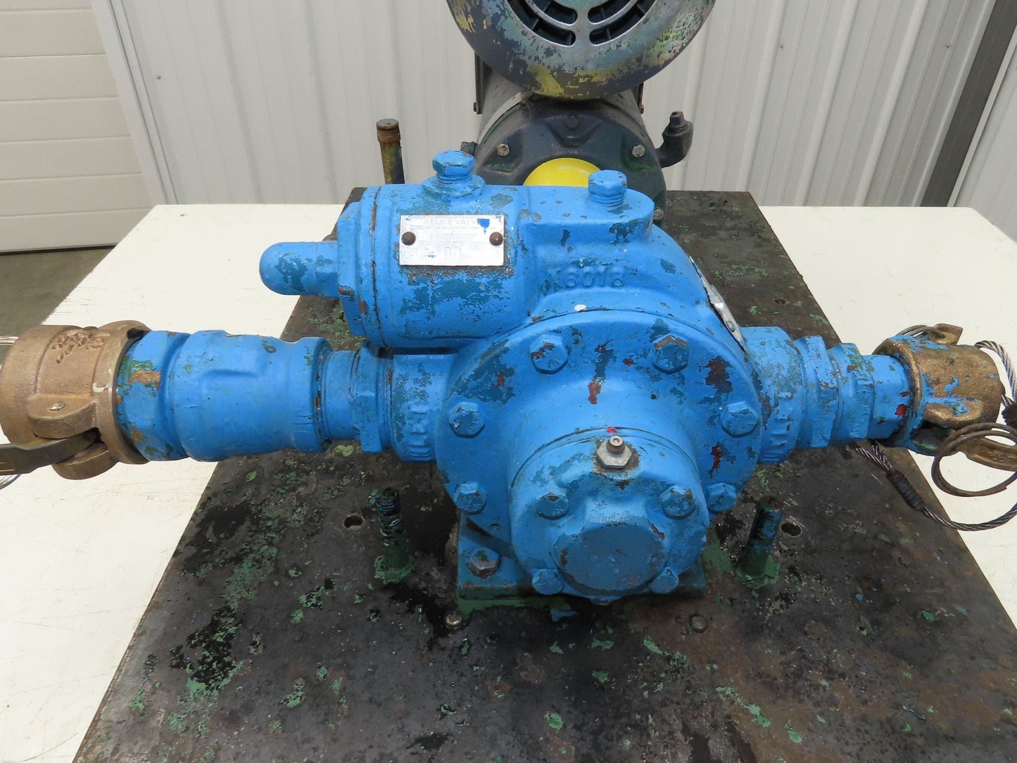 Blackmer XL1.5A 1.5" Sliding Vane Pump Reeves Variable Speed Drive .5Hp 230/460V