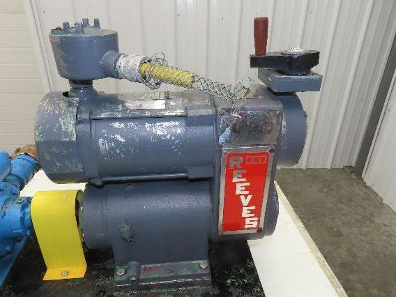 Blackmer XL1.5A 1.5" Sliding Vane Pump Reeves Variable Speed Drive .5Hp 230/460V