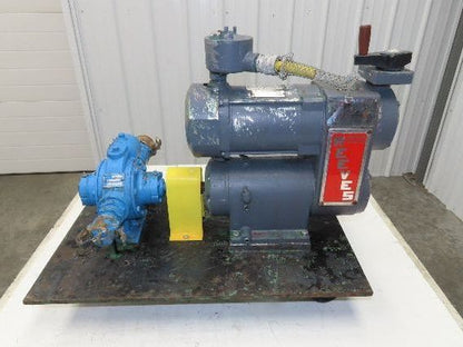 Blackmer XL1.5A 1.5" Sliding Vane Pump Reeves Variable Speed Drive .5Hp 230/460V