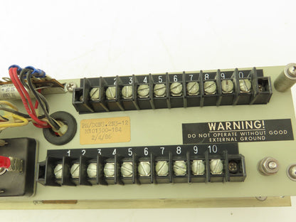 Glassman HV DON-3.2N3A Power Supply Output Control Module 0.6 MDL 3 Amp 4VDC