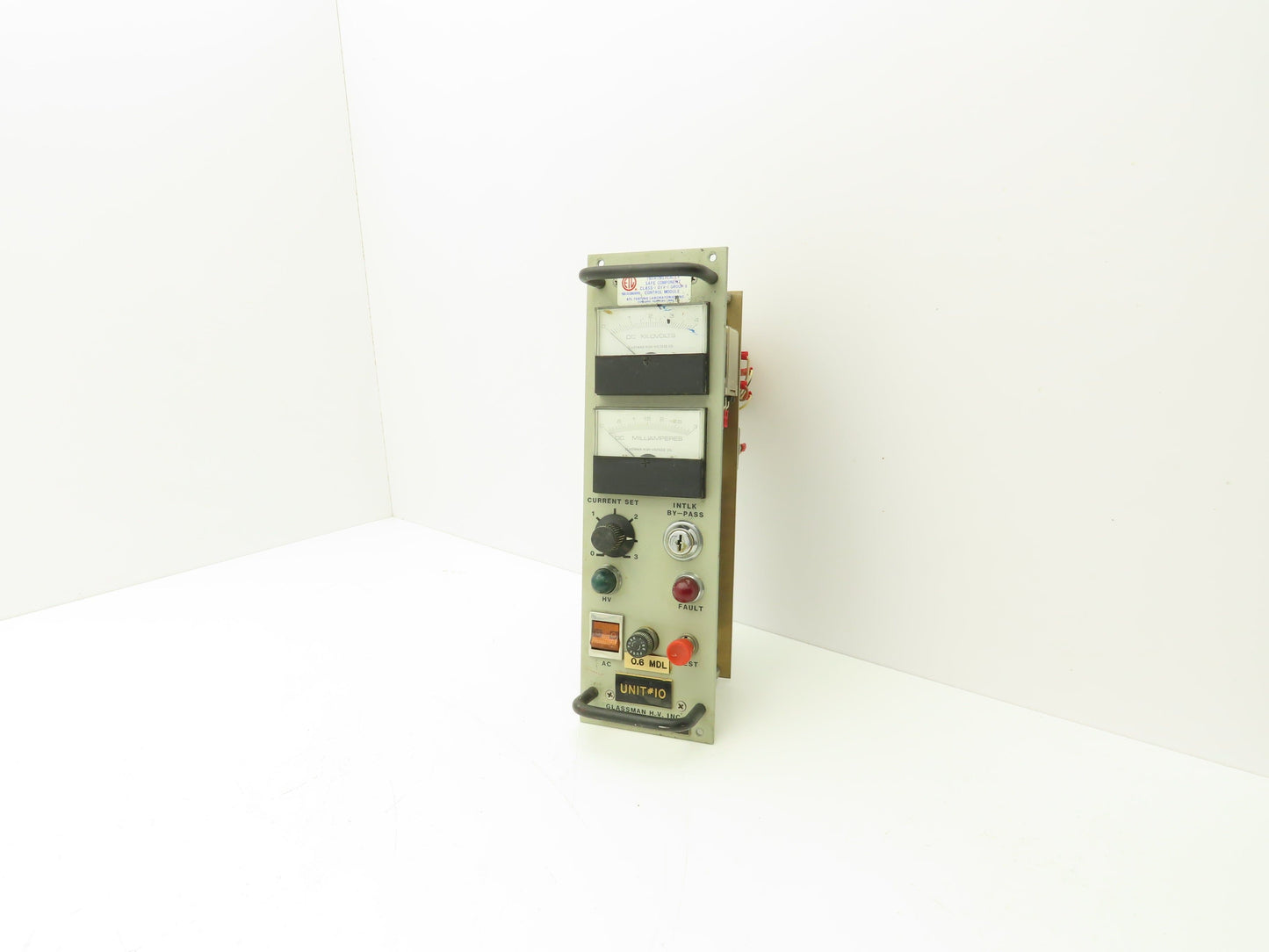 Glassman HV DON-3.2N3A Power Supply Output Control Module 0.6 MDL 3 Amp 4VDC