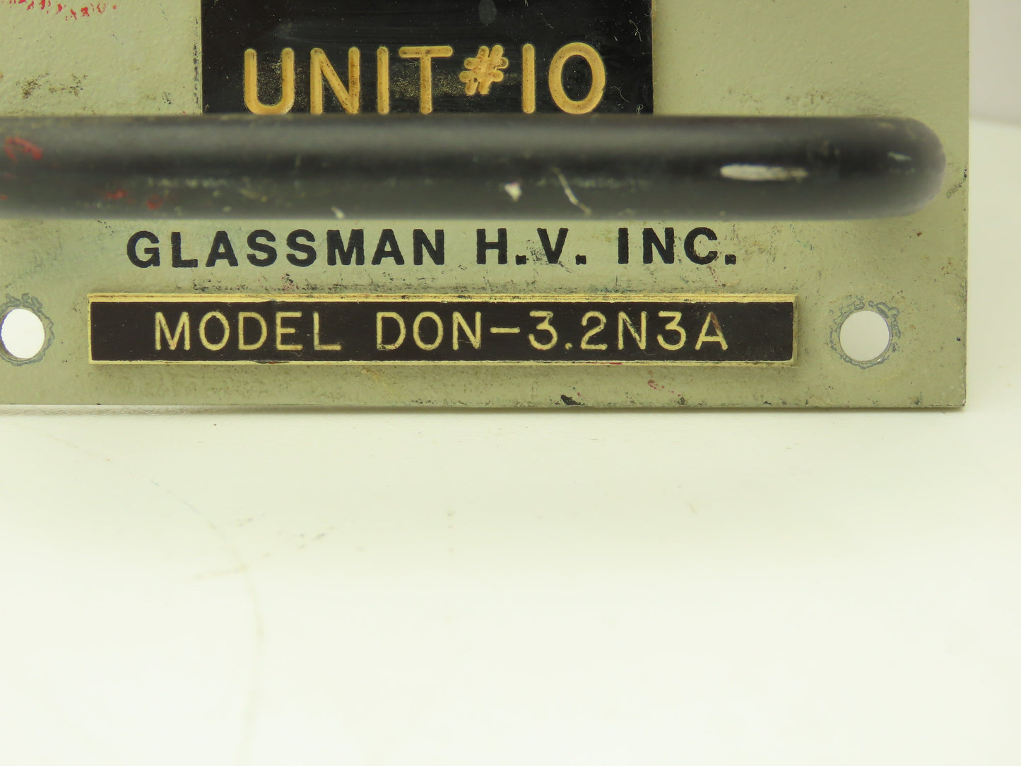 Glassman HV DON-3.2N3A Power Supply Output Control Module 0.6 MDL 3 Amp 4VDC