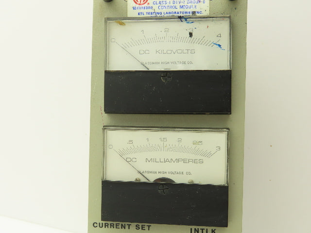 Glassman HV DON-3.2N3A Power Supply Output Control Module 0.6 MDL 3 Amp 4VDC