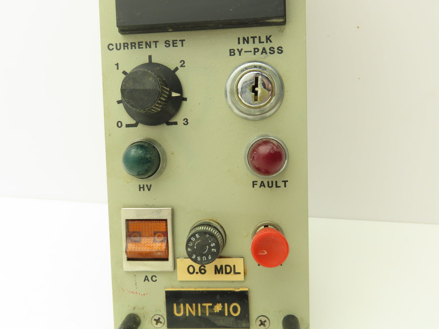 Glassman HV DON-3.2N3A Power Supply Output Control Module 0.6 MDL 3 Amp 4VDC