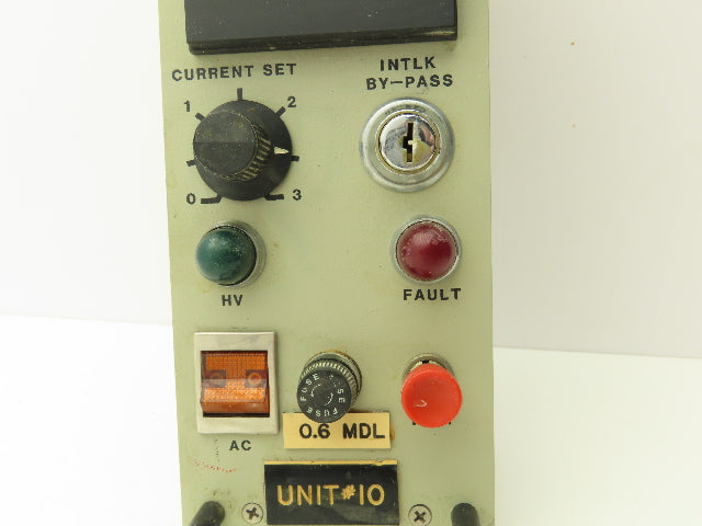 Glassman HV DON-3.2N3A Power Supply Output Control Module 0.6 MDL 3 Amp 4VDC