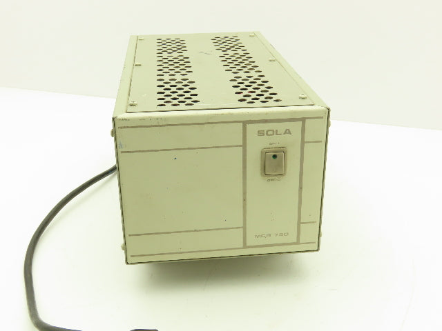 Sola 63-13-175-05 MCR 750 Power Regulator Max Output 6.25A 120VAC