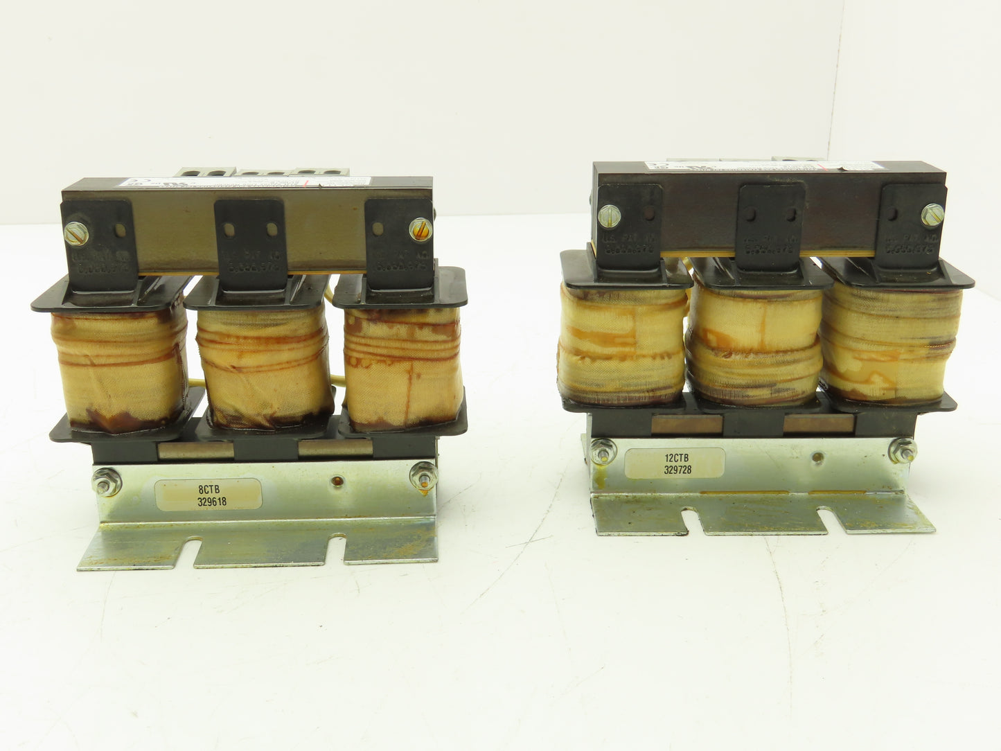 Trans-Coil KLR8CTB KLR12CTB Line Reactor 3PH 600V 8A 12A Mixed Lot of 2