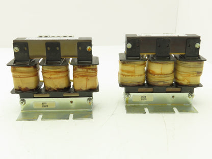 Trans-Coil KLR8CTB KLR12CTB Line Reactor 3PH 600V 8A 12A Mixed Lot of 2
