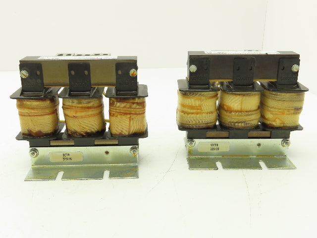 Trans-Coil KLR8CTB KLR12CTB Line Reactor 3PH 600V 8A 12A Mixed Lot of 2