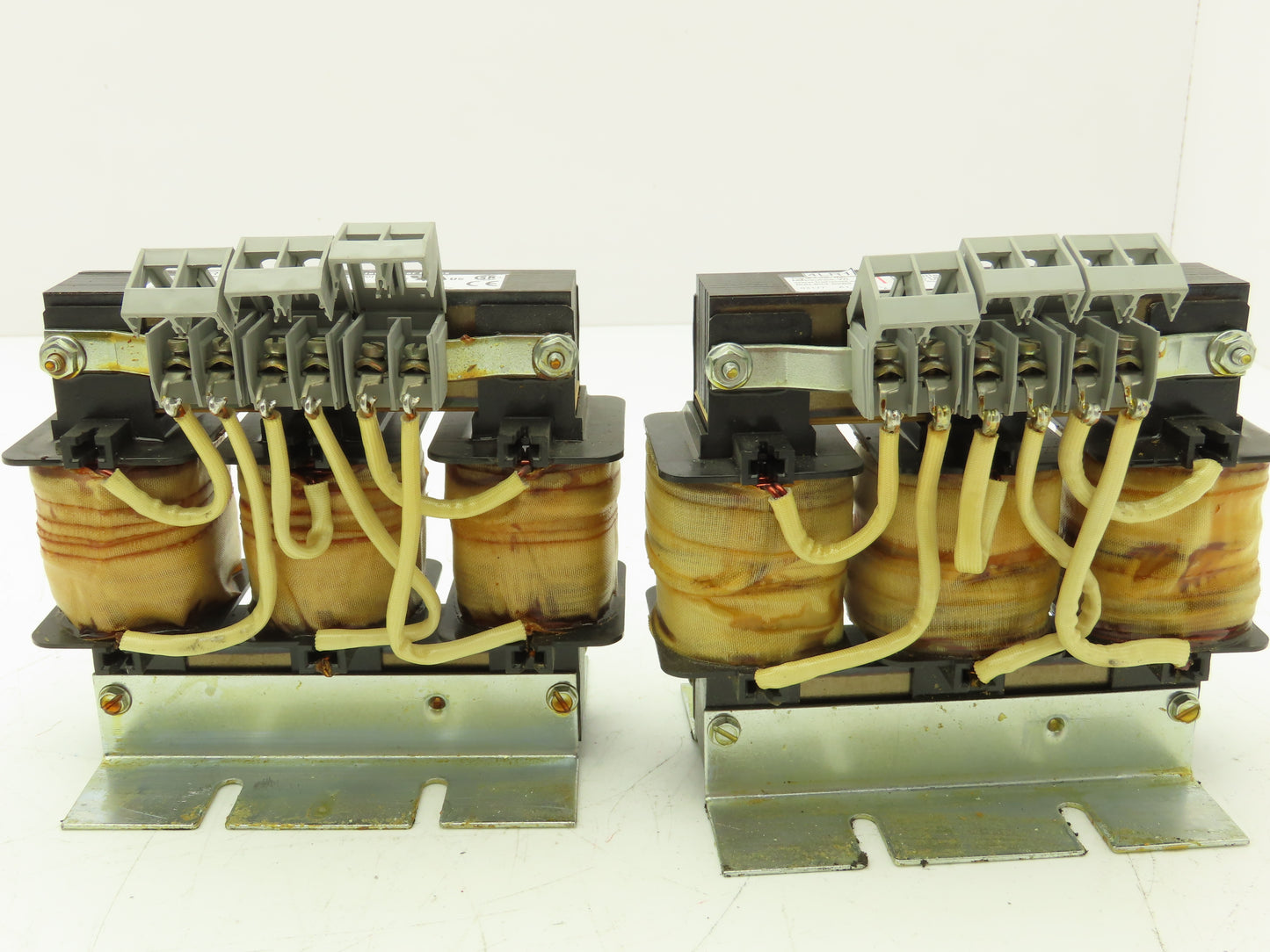 Trans-Coil KLR8CTB KLR12CTB Line Reactor 3PH 600V 8A 12A Mixed Lot of 2