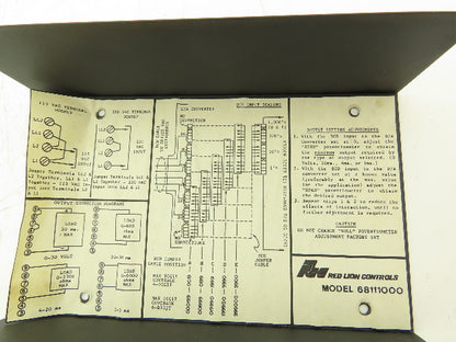 Red Lion 68111000 DAC Digital Analog Converter Module 115/230VAC