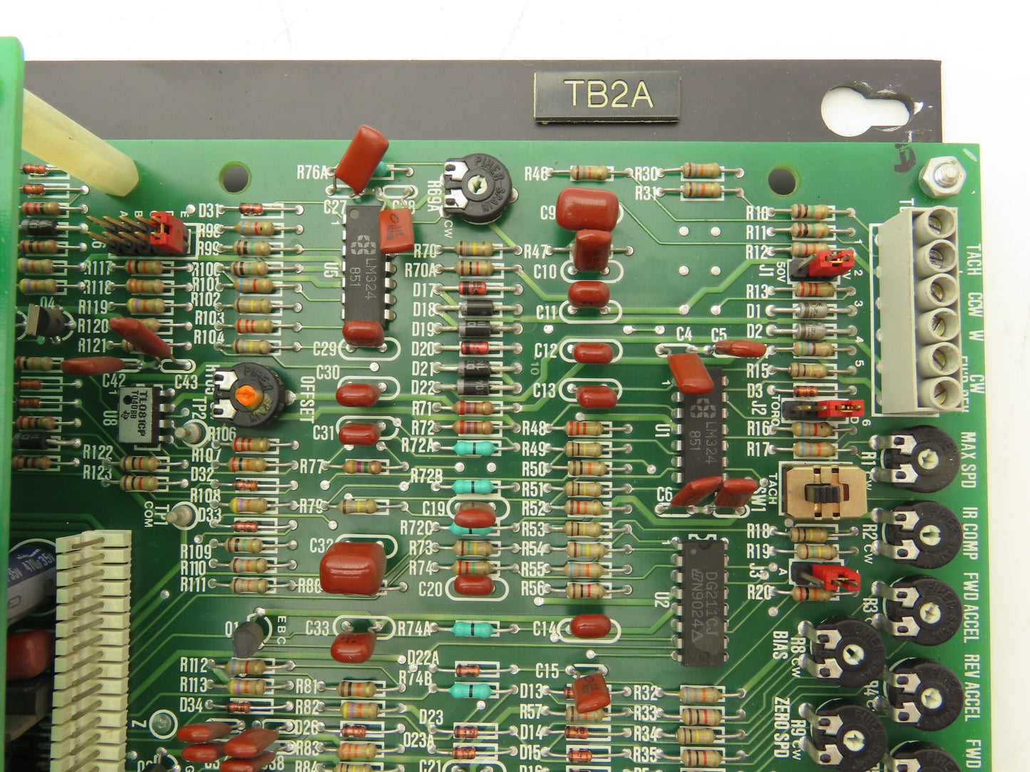 Warner Electric Q7006 DC Motor Drive 1HP 90/180VDC 5A Arm. | 100/200VDC 1A Field