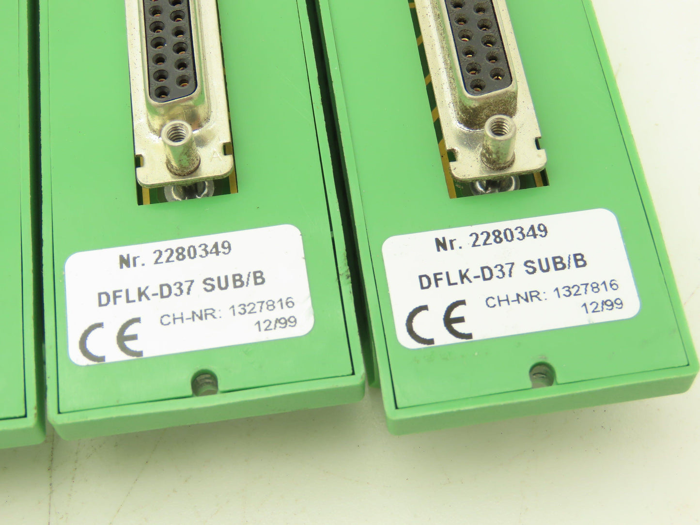 Phoenix Contact Terminal to D-SUB Connector 50-Pin 37-Pin 25-Pin Mixed Lot of 7