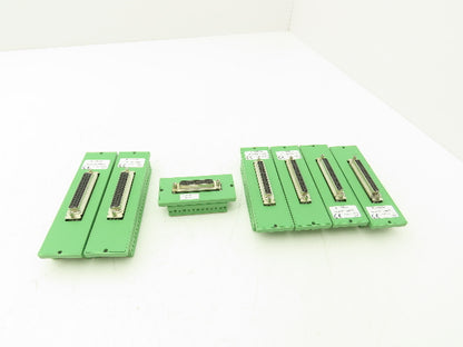 Phoenix Contact Terminal to D-SUB Connector 50-Pin 37-Pin 25-Pin Mixed Lot of 7