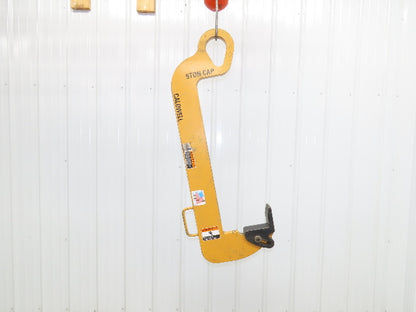 Caldwell 80HS-5-7.5/29 Dixon Coil Lifting Hook with Pivoting Wedge 5-Ton 10000Lb