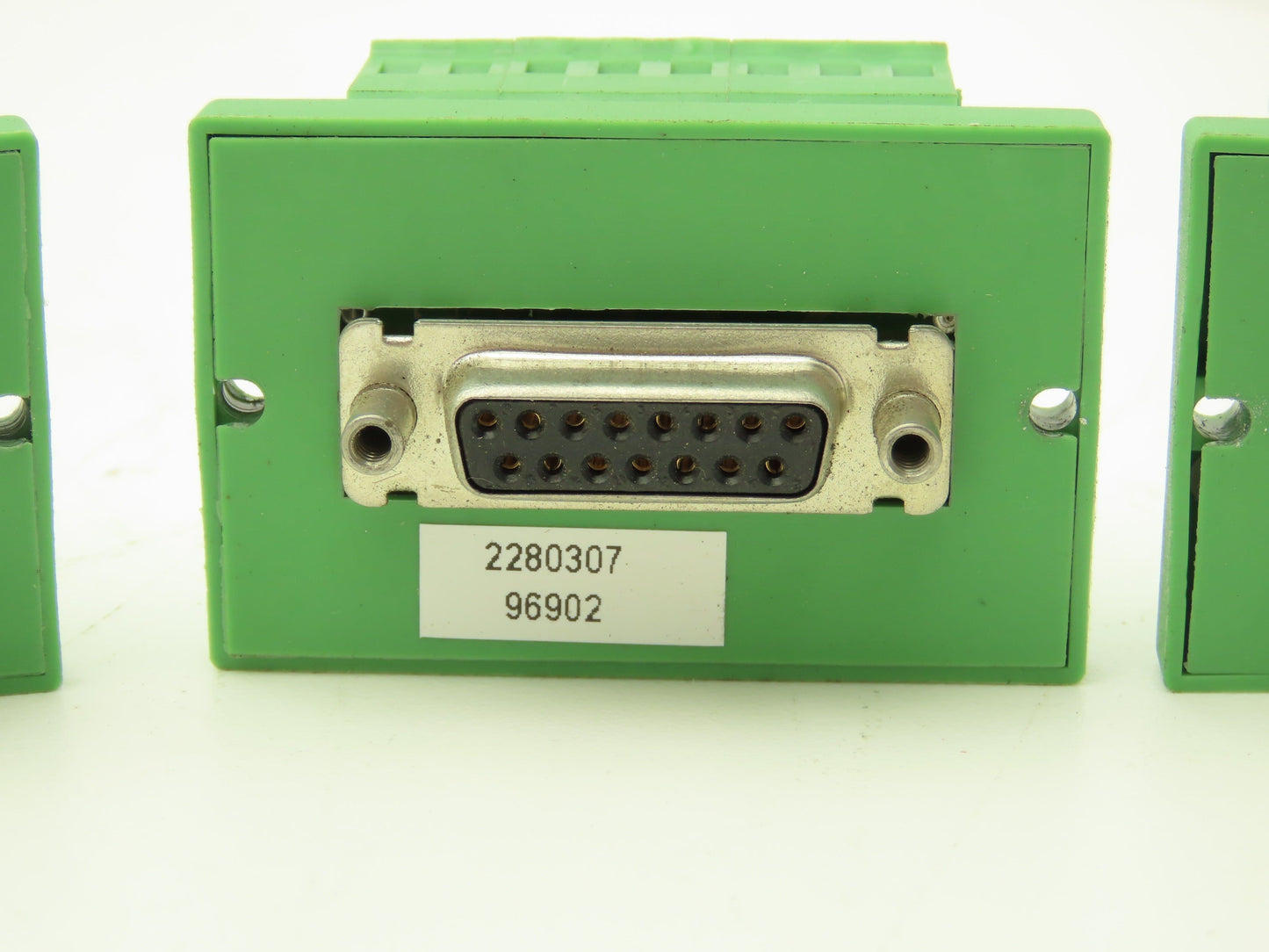 Phoenix Contact DFLK-D15 SUB/B Terminal to D-SUB Connector 15-Pin Lot of 3