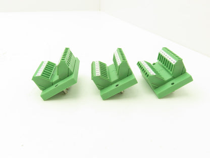 Phoenix Contact DFLK-D15 SUB/B Terminal to D-SUB Connector 15-Pin Lot of 3