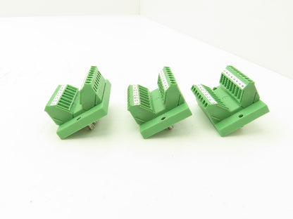 Phoenix Contact DFLK-D15 SUB/B Terminal to D-SUB Connector 15-Pin Lot of 3