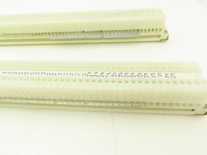 Allen Bradley Bul. 1492 Style H Terminal DIN Rails Lot of 232