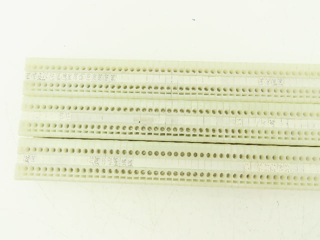 Allen Bradley Bul. 1492 Style H Terminal DIN Rails Lot of 237