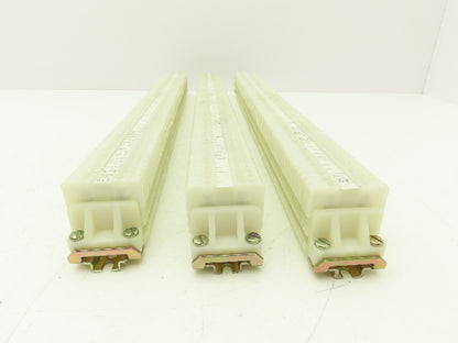 Allen Bradley Bul. 1492 Style H Terminal DIN Rails Lot of 237