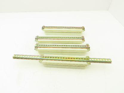 Allen Bradley Bul. 1492 Style H Terminal DIN Rails Lot of 136