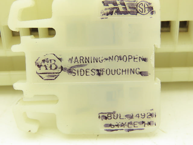 Allen Bradley Bul. 1492 Style H Terminal DIN Rails Lot of 136