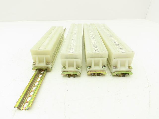 Allen Bradley Bul. 1492 Style H Terminal DIN Rails Lot of 136