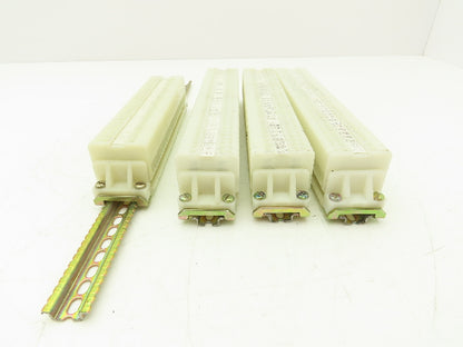 Allen Bradley Bul. 1492 Style H Terminal DIN Rails Lot of 136