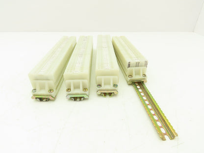 Allen Bradley Bul. 1492 Style H Terminal DIN Rails Lot of 136