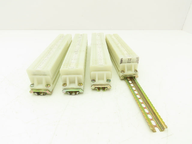 Allen Bradley Bul. 1492 Style H Terminal DIN Rails Lot of 136