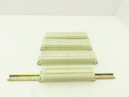 Allen Bradley Bul. 1492 Style H Terminal DIN Rails Lot of 136