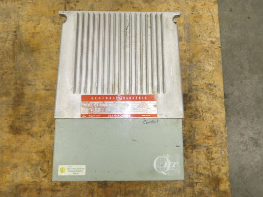 GE 9T21B9109 Stepdown Power Transformer 15 kVA 1Ph HV 480V LV 120/240V