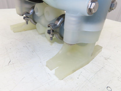 ARO 6661A3-344-C Pneumatic Diaphragm Air Pump 1" Non-Metallic Poly 120psi 47gpm