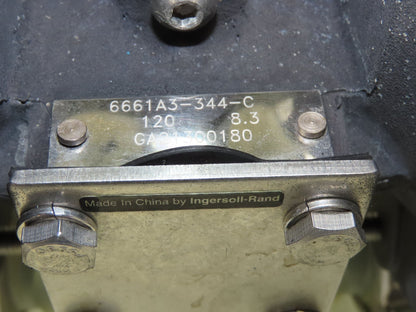 ARO 6661A3-344-C Pneumatic Diaphragm Air Pump 1" Non-Metallic Poly 120psi 47gpm