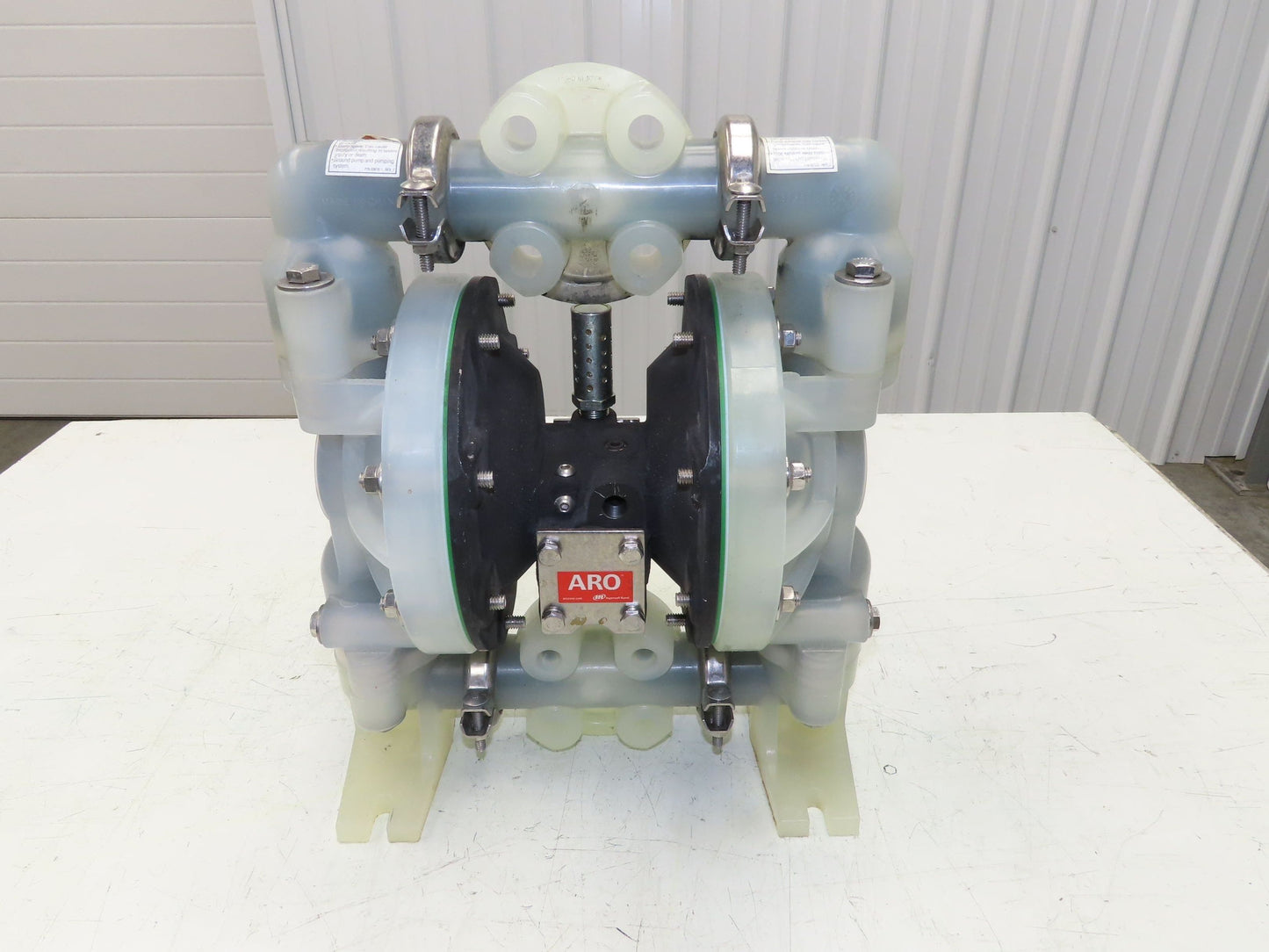 ARO 6661A3-344-C Pneumatic Diaphragm Air Pump 1" Non-Metallic Poly 120psi 47gpm