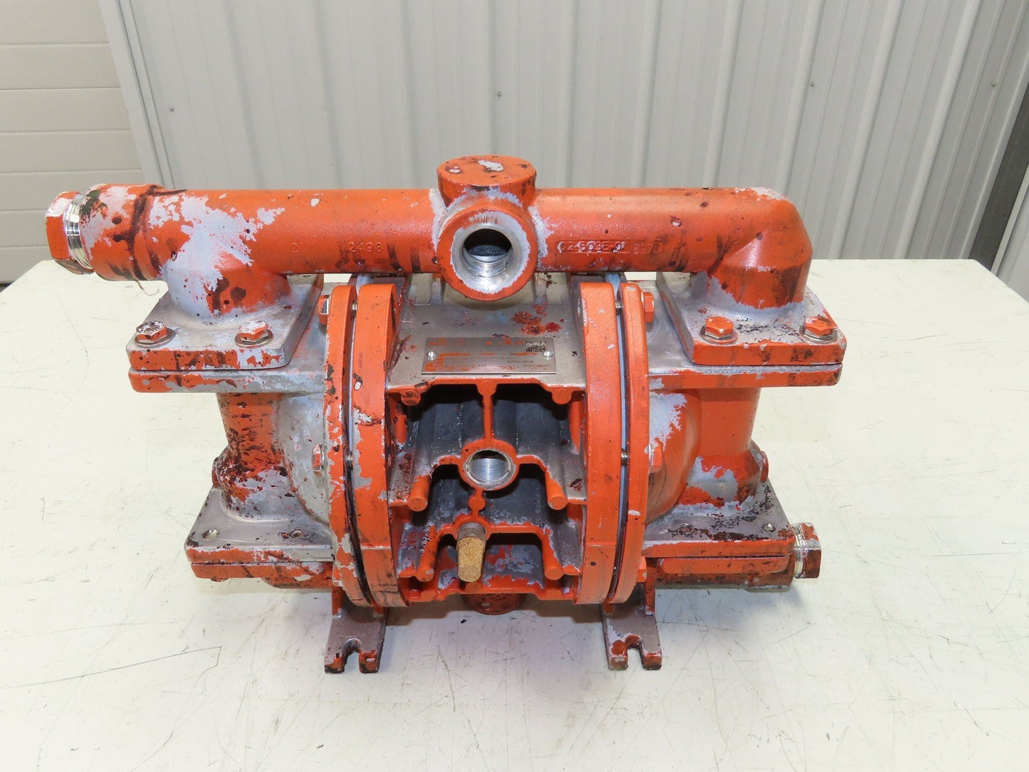 Wilden XPS220/AAAAA/TSS/TF/ATF/0697 Pneumatic Diaphragm Air Pump 1" Alum. 52gpm