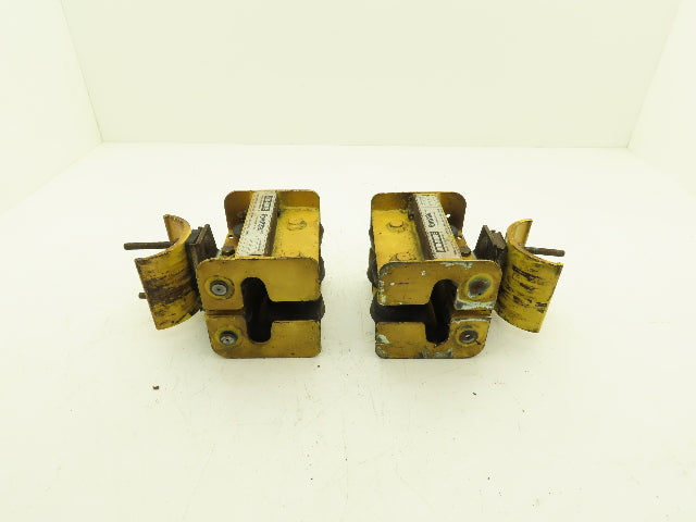 Aero-Motive Pow-R-Belt 0674411 Festoon Flat Cable Trolley 2-1/4" I-Beam Lot of 2