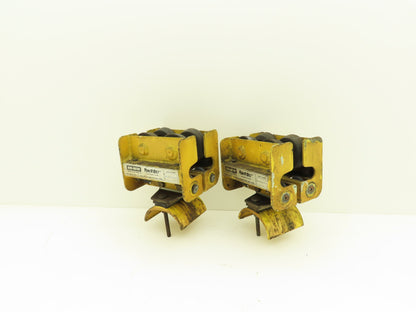 Aero-Motive Pow-R-Belt 0674411 Festoon Flat Cable Trolley 2-1/4" I-Beam Lot of 2