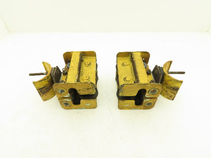 Aero-Motive Pow-R-Belt 0674411 Festoon Flat Cable Trolley 2-1/4" I-Beam Lot of 2