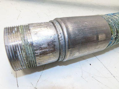 Willcox Flexible Chemical Transfer Hose 316 Stainless 2" NPT x 11' 6"L