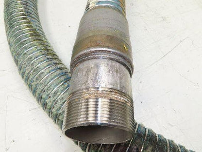Willcox Flexible Chemical Transfer Hose 316 Stainless 2" NPT x 11' 6"L